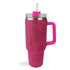 Handled Travel Mug Rhinestone - Hot Pink - DIY Craft Warehouse