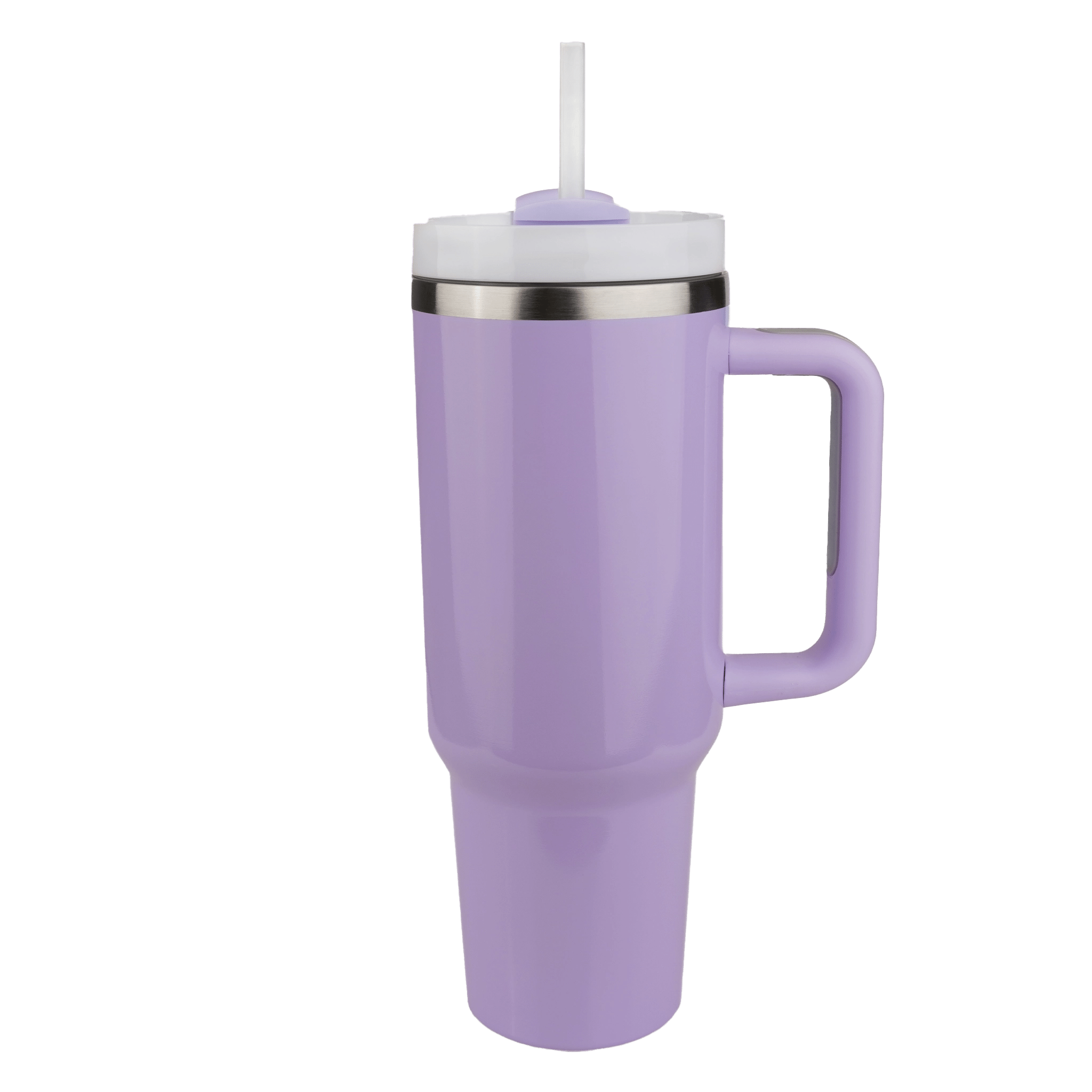 Handled Travel Mug Standard Glossy - Purple - DIY Craft Warehouse