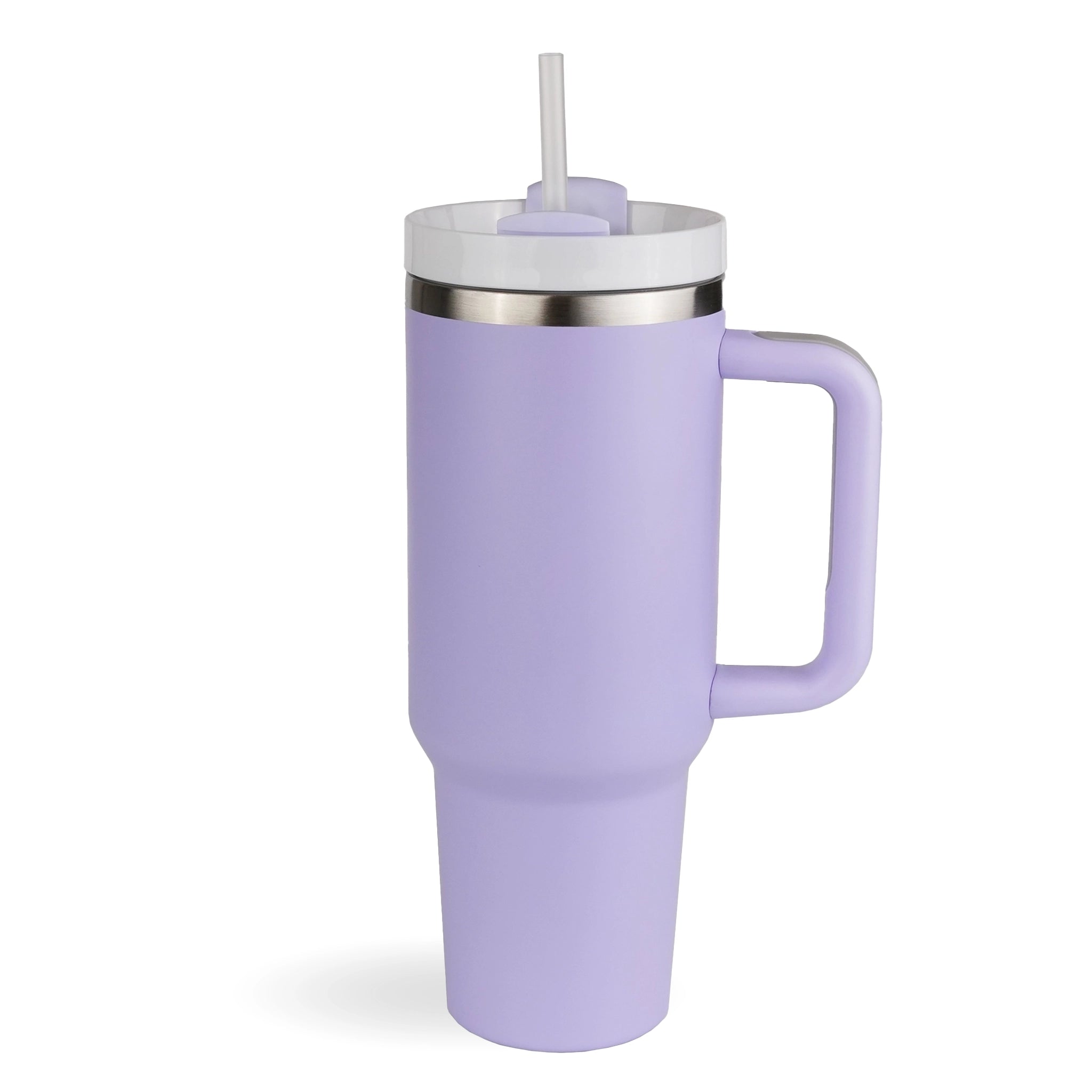 Handled Travel Mug Standard Matte - Purple - DIY Craft Warehouse