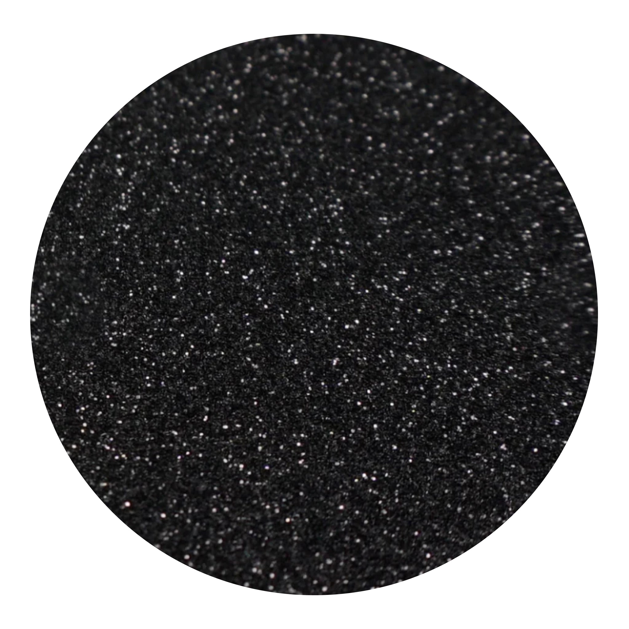 Heat Transfer Vinyl Glitter HTV - Black - DIY Craft Warehouse