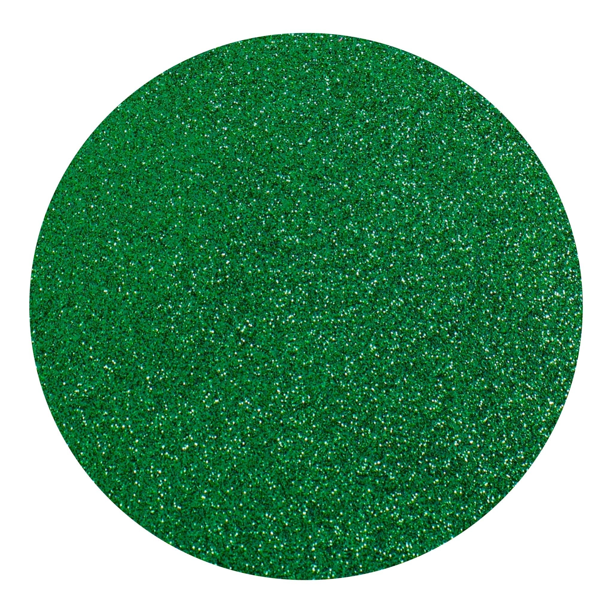 Heat Transfer Vinyl Glitter HTV - Green - DIY Craft Warehouse