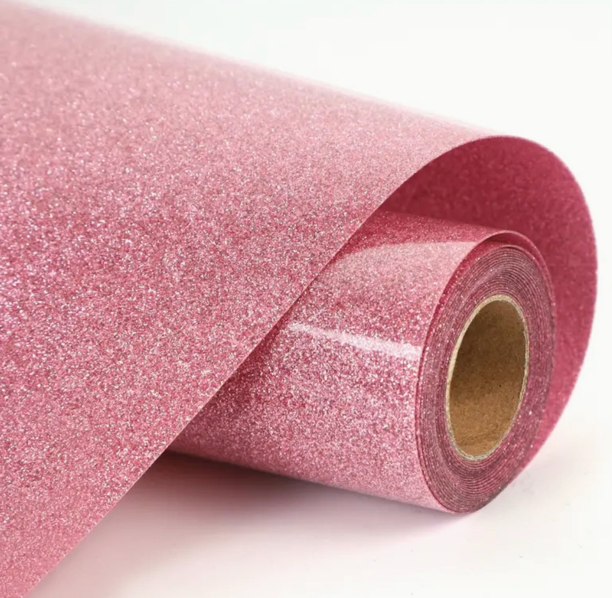 Heat Transfer Vinyl Glitter HTV - Light Pink - DIY Craft Warehouse