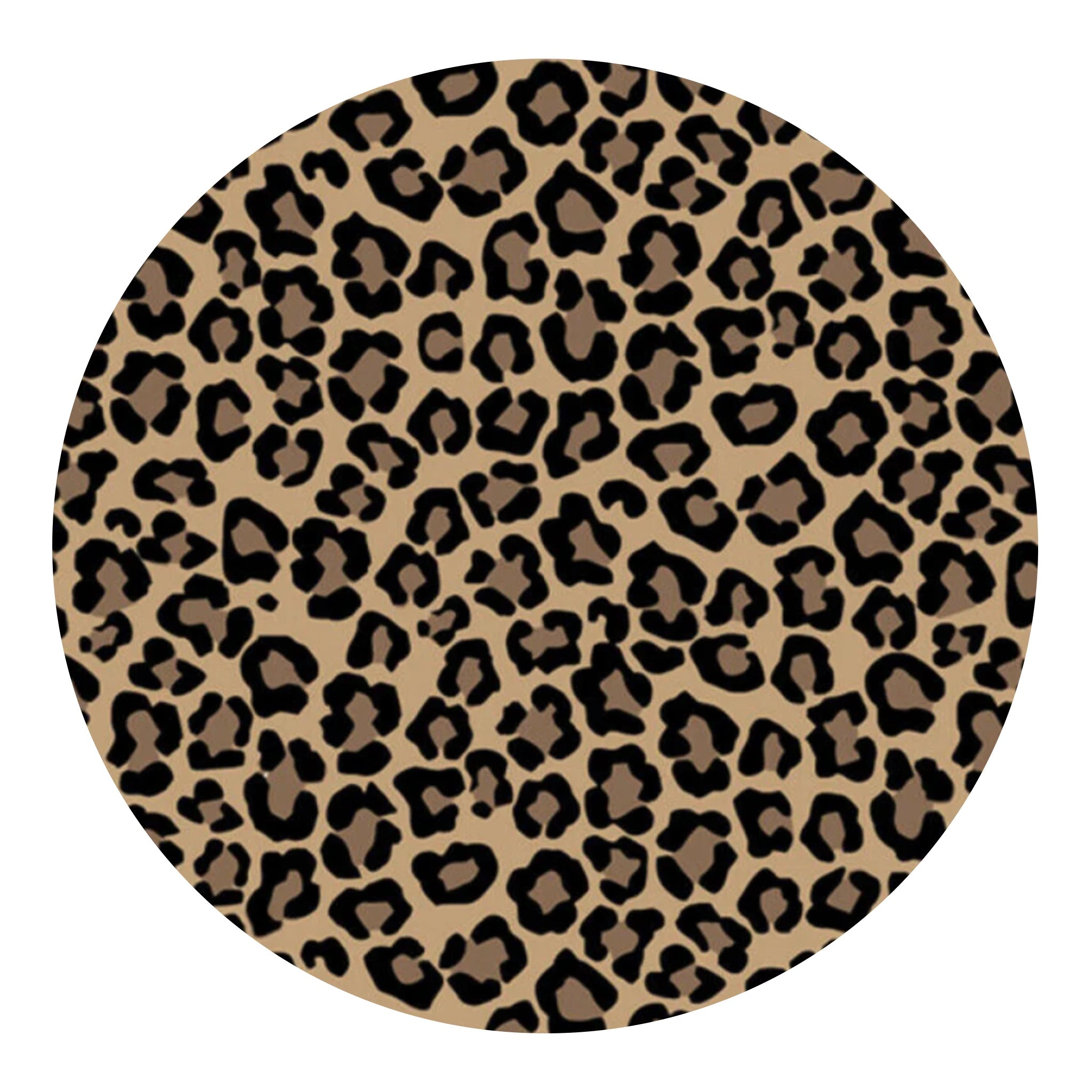 Heat Transfer Vinyl Leopard HTV - Dark Brown - DIY Craft Warehouse