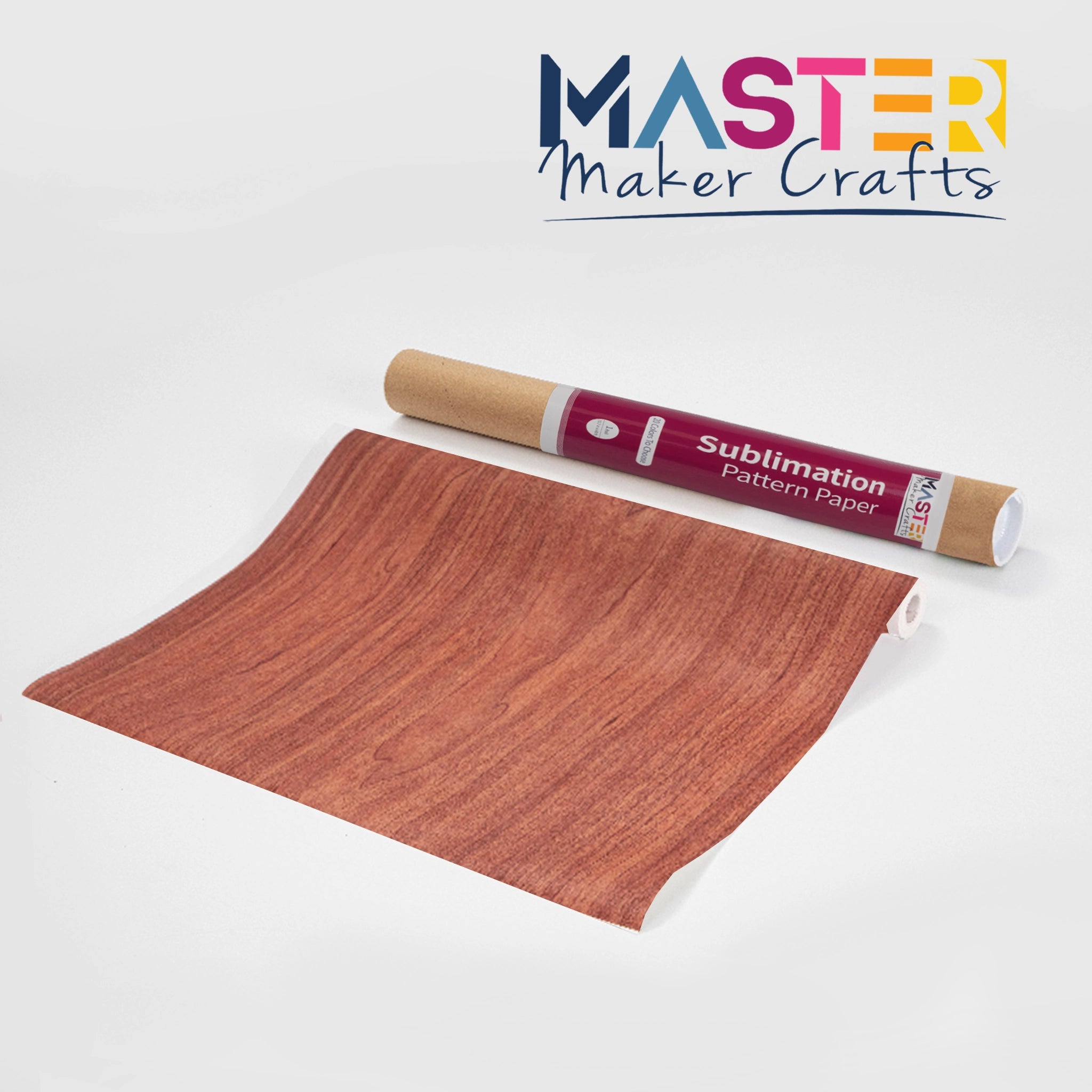 Hydro Sublimation Transfer Paper - Cherry Wood - DIY Craft Warehouse