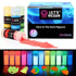 Let's Resin Glow In Dark Pigment Powder - 12 Jar Set - DIY Craft Warehouse