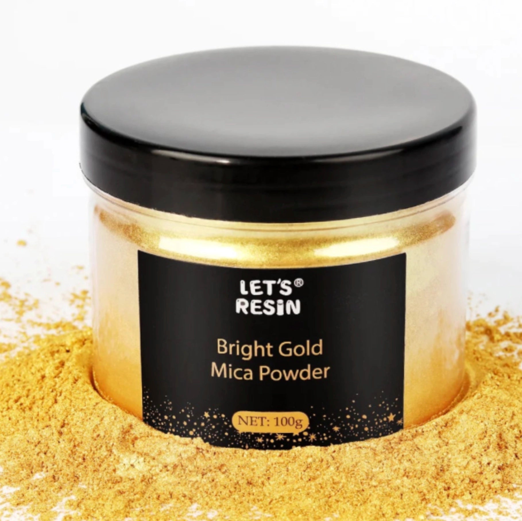 Let's Resin Mica Powder - Gold - DIY Craft Warehouse