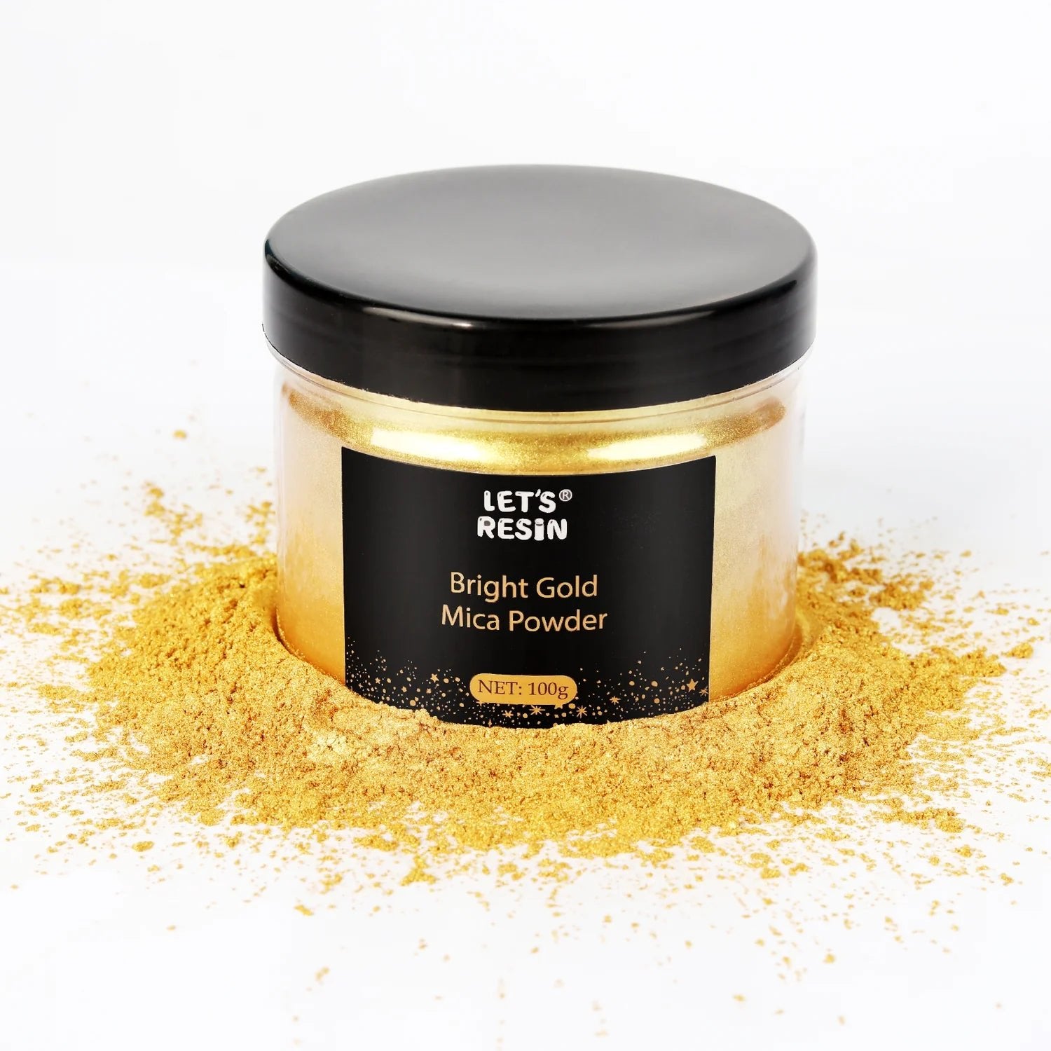 Let's Resin Mica Powder - Gold - DIY Craft Warehouse