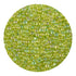 Mini Bubble Beads Glass- Lime - DIY Craft Warehouse