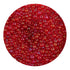 Mini Bubble Beads Glass - Red - DIY Craft Warehouse