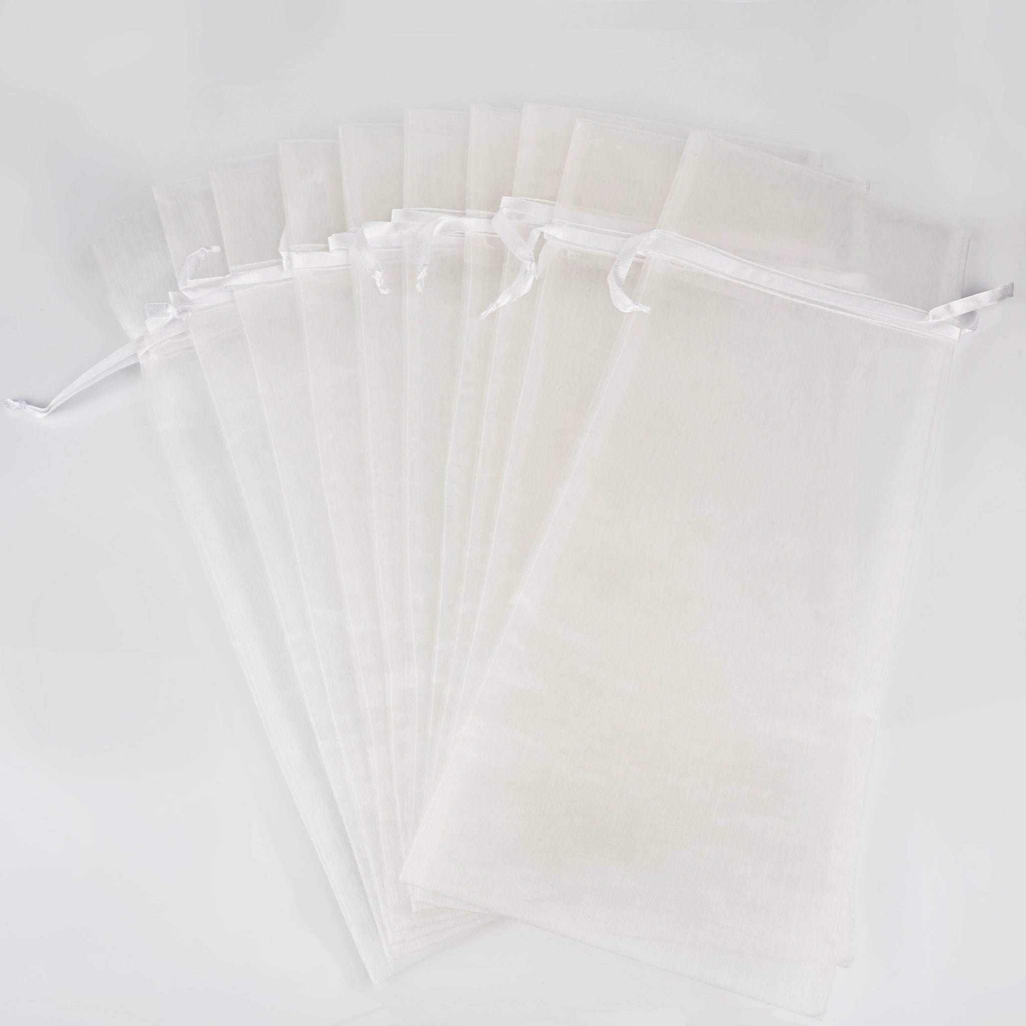 Organza Bags - White - DIY Craft Warehouse