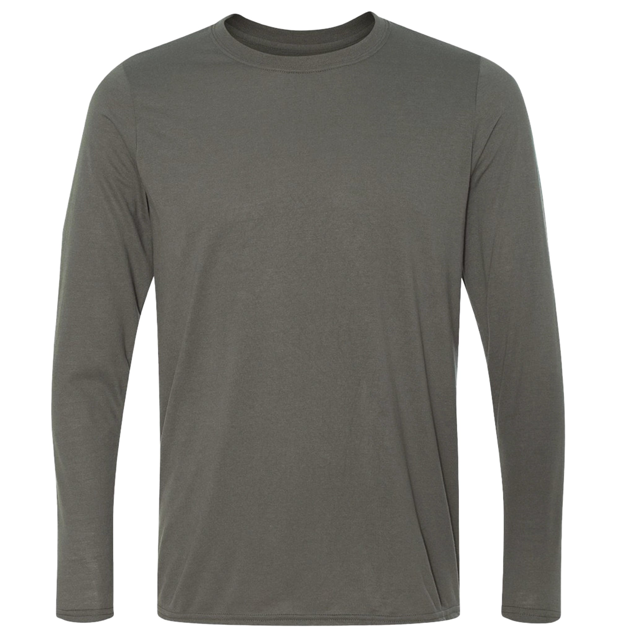 Performance T-Shirt Long Sleeve 42400 - Charcoal - DIY Craft Warehouse