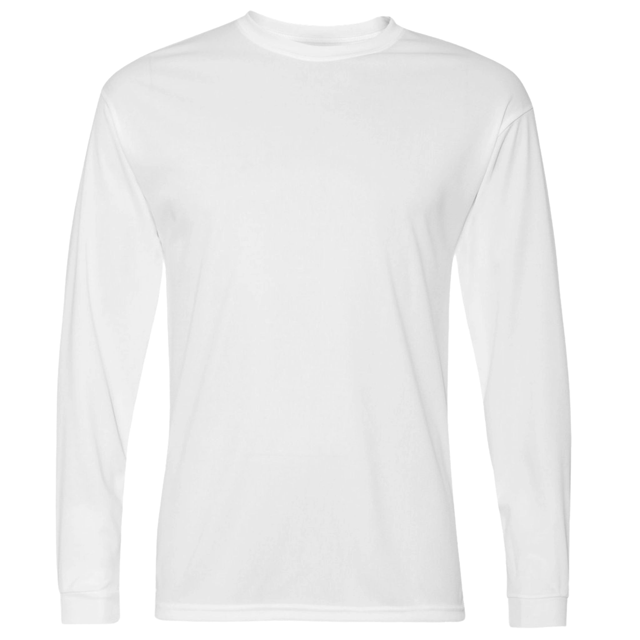 Performance T-Shirt Long Sleeve 42400 - White - DIY Craft Warehouse