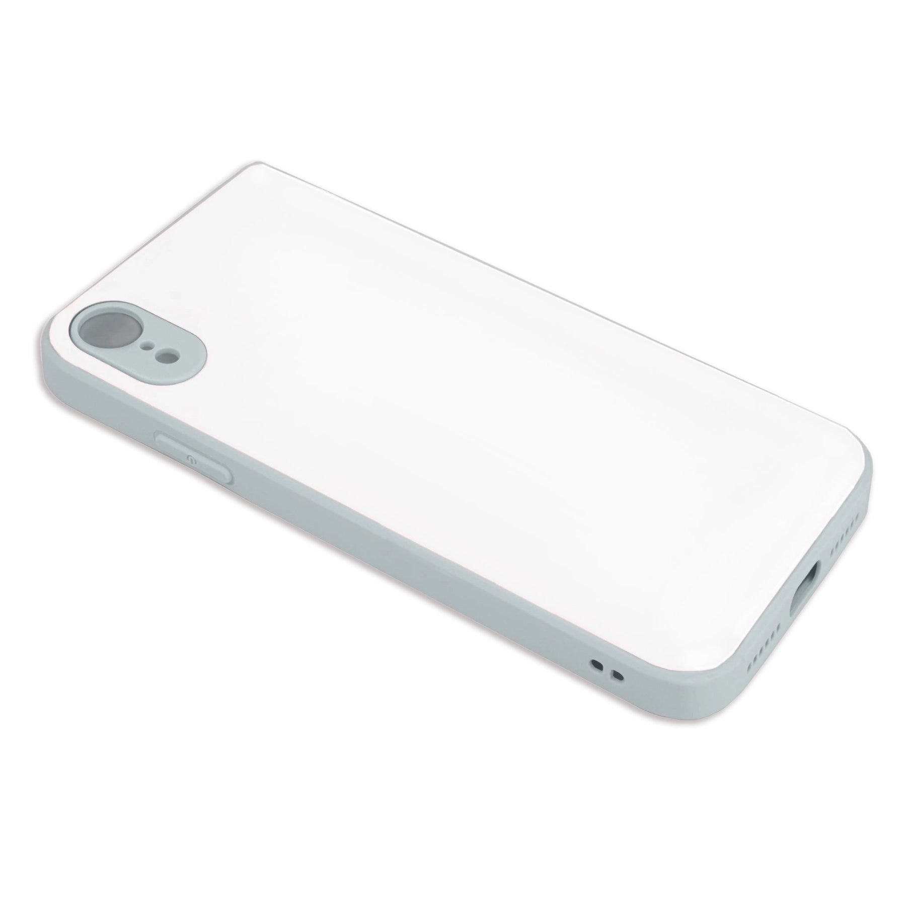 Phone Case Aluminum Sublimation Blank - Light Gray - DIY Craft Warehouse