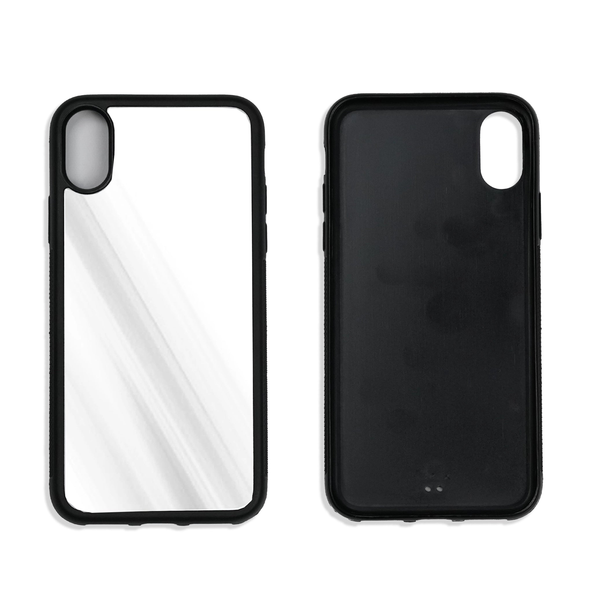 Phone Case Tempered Glass Sublimation Blank - Black - DIY Craft Warehouse