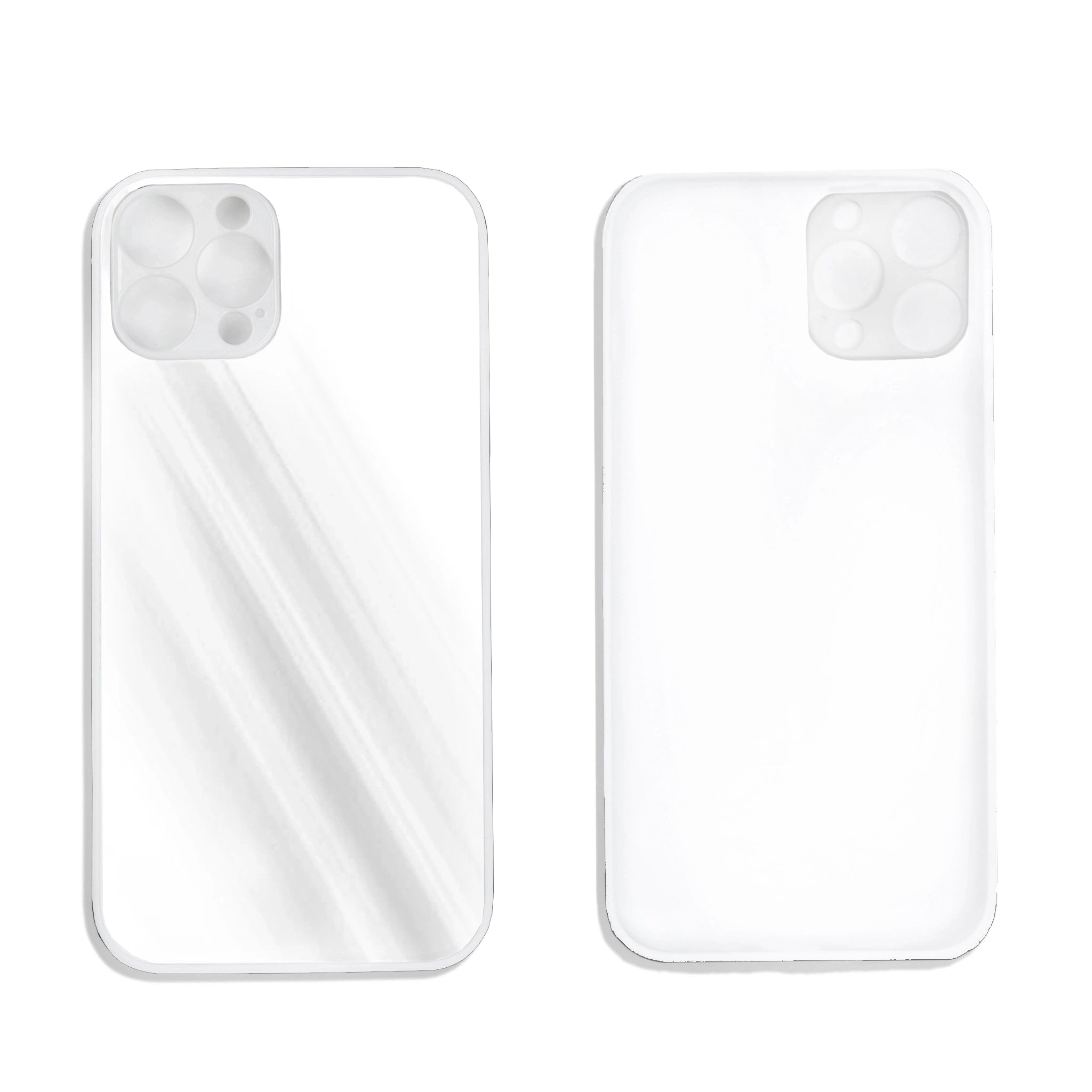 Phone Case Tempered Glass Sublimation Blank  - White - DIY Craft Warehouse