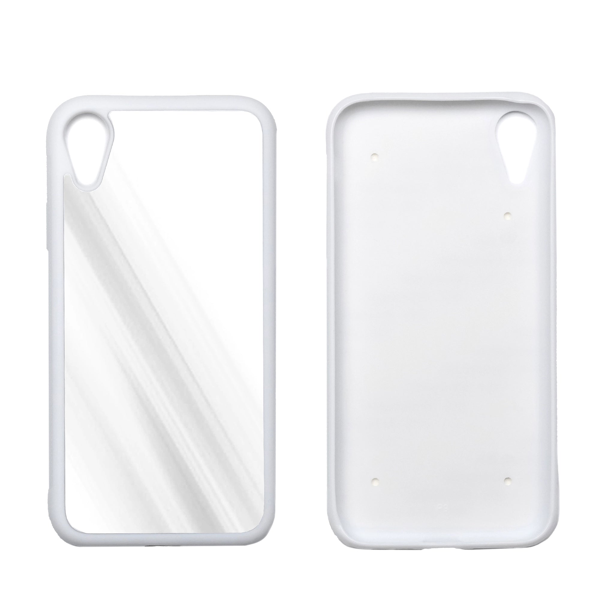 Phone Case Tempered Glass Sublimation Blank  - White - DIY Craft Warehouse