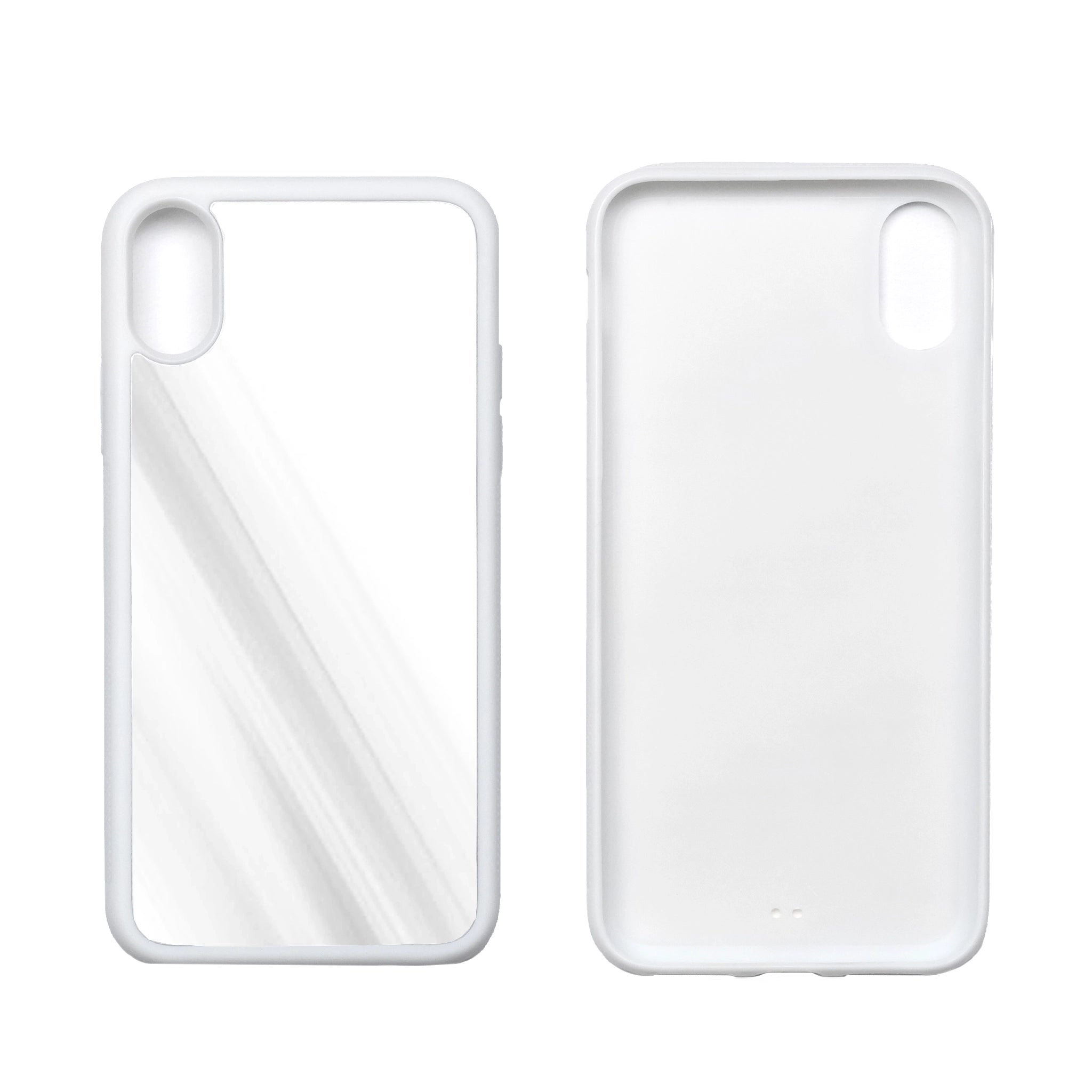 Phone Case Tempered Glass Sublimation Blank  - White - DIY Craft Warehouse