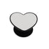 Phone Grip & Aluminum Insert - Black Heart - DIY Craft Warehouse