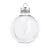 Plastic Ornament Round Ball - Fillable Clear - DIY Craft Warehouse DIY Craft Warehouse