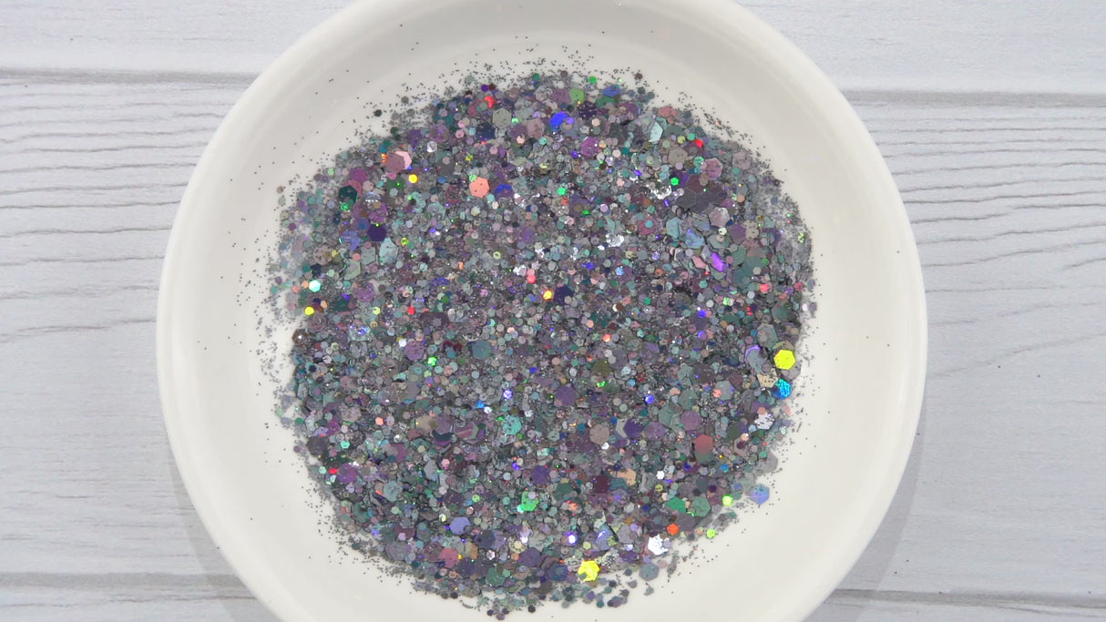 Chunky Glitter Holographic - Midnight