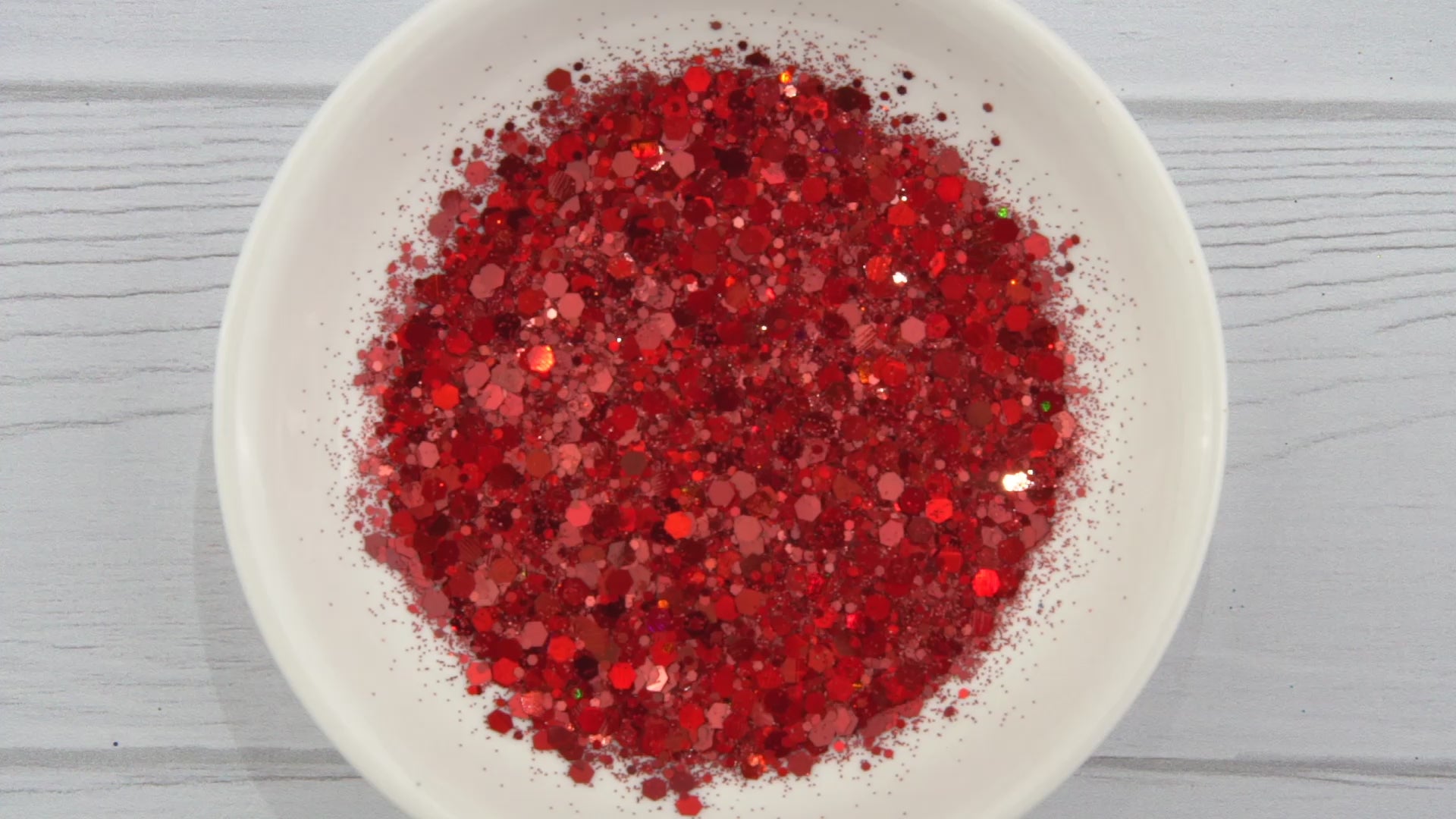 Chunky Glitter Holographic - Ruby Blaze - DIY Craft Warehouse