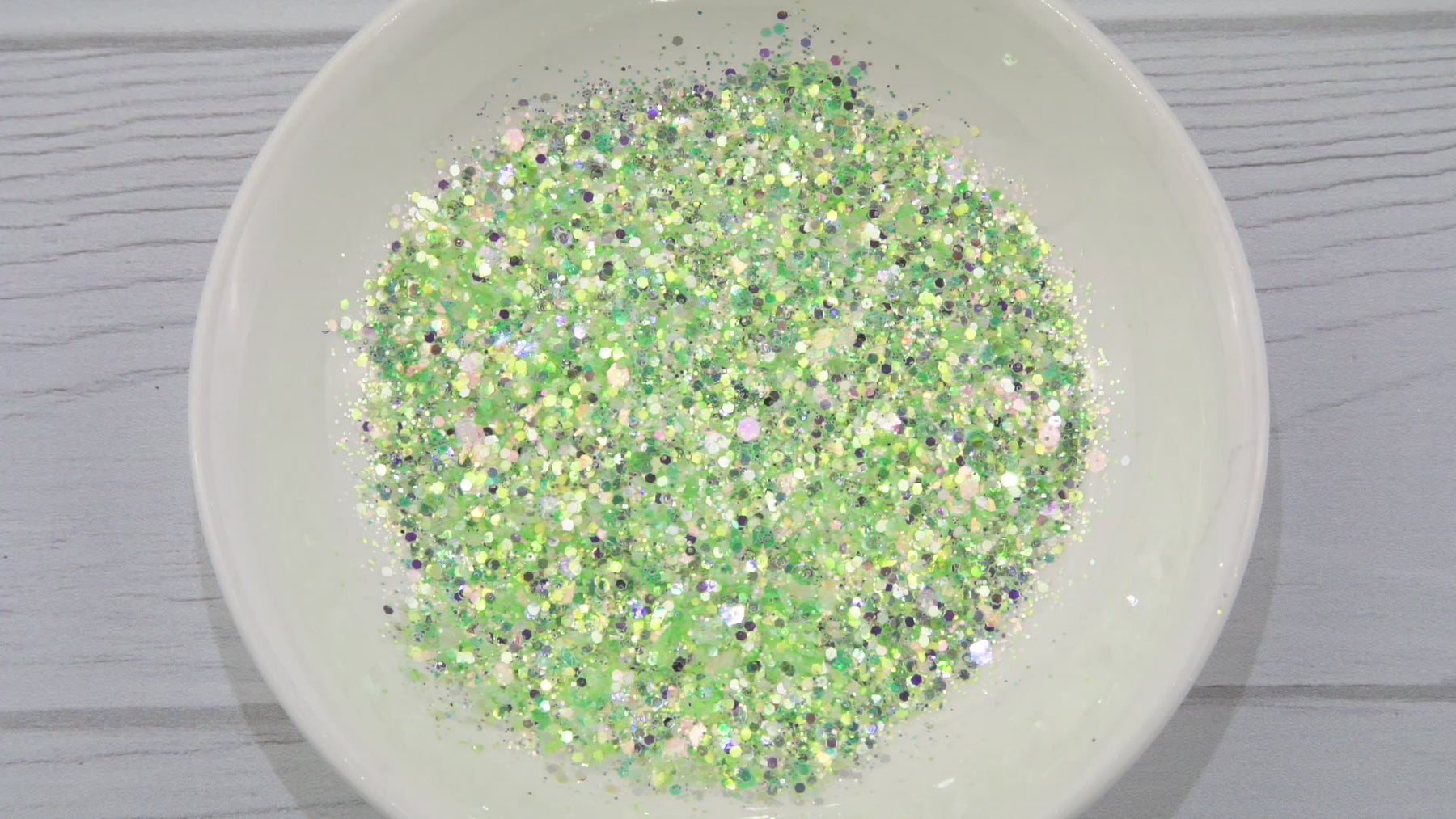 Chunky Glitter Rainbow Iridescent - Green Goddess - DIY Craft Warehouse