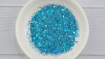 Chunky Glitter Holographic - Iced Azure