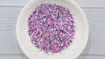 Chunky Glitter Rainbow Iridescent - Amethyst Shiver Fusion