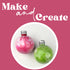 Project - Red & Green Marble Paint Ornament - DIY Craft Warehouse