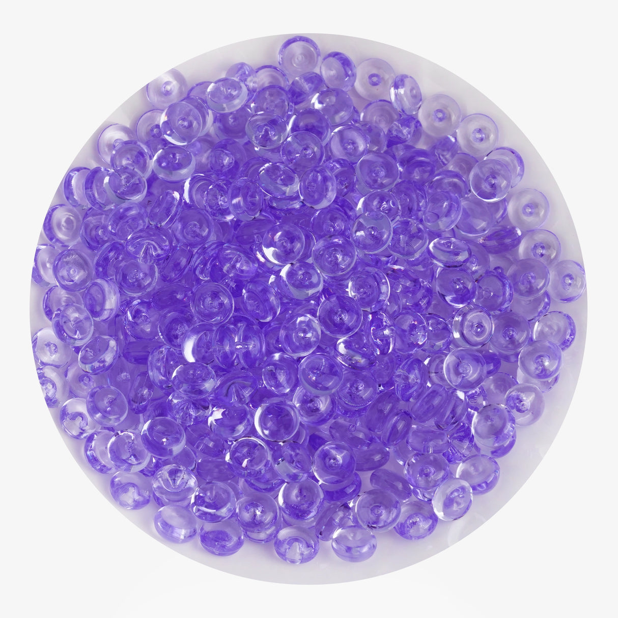 Fish Bowl Beads - Light Purple