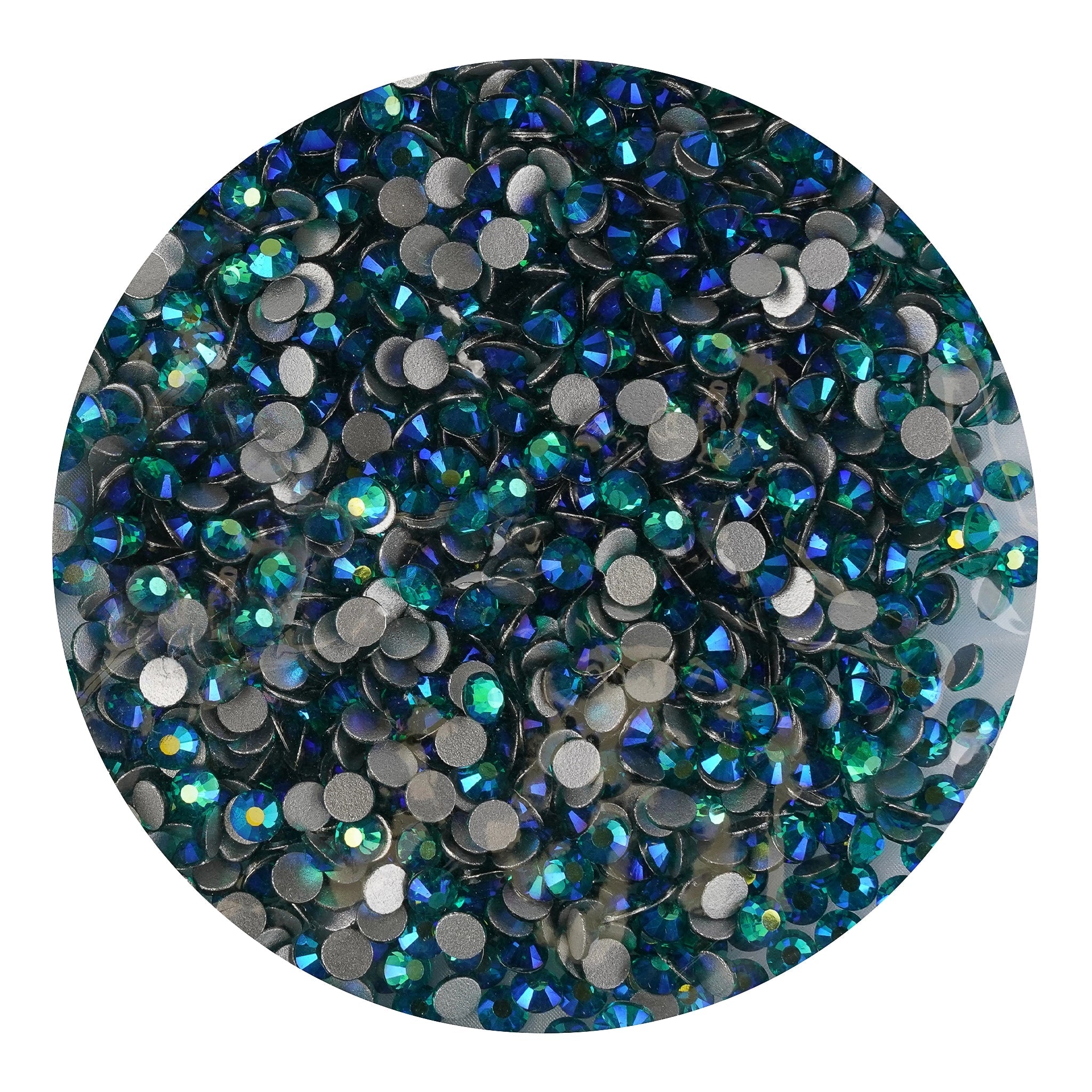 Rhinestone Aurora Borealis Iridescent Non Hotfix - Tide Pool - DIY Craft Warehouse