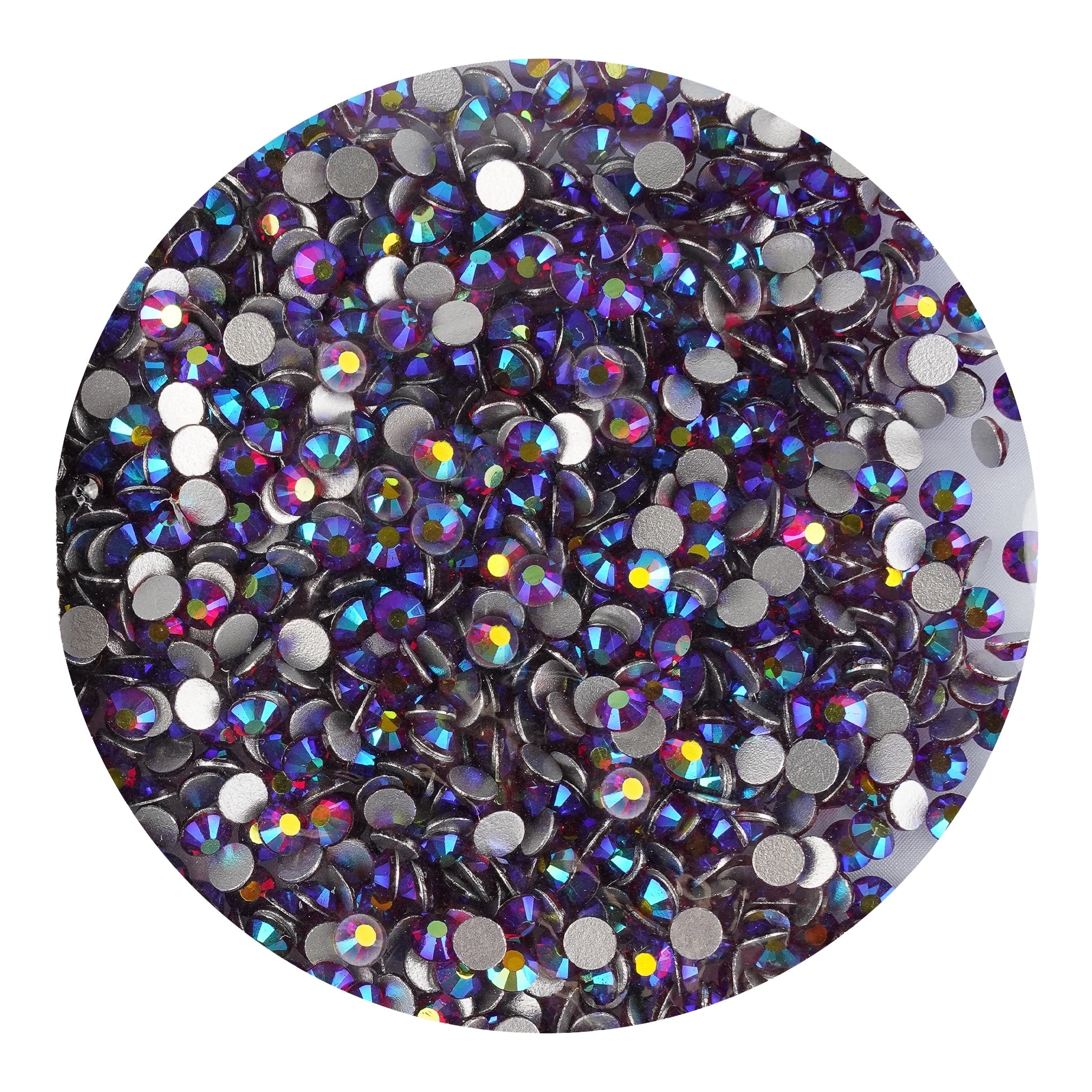 Rhinestone Aurora Borealis Iridescent Non Hotfix - Wine - DIY Craft Warehouse