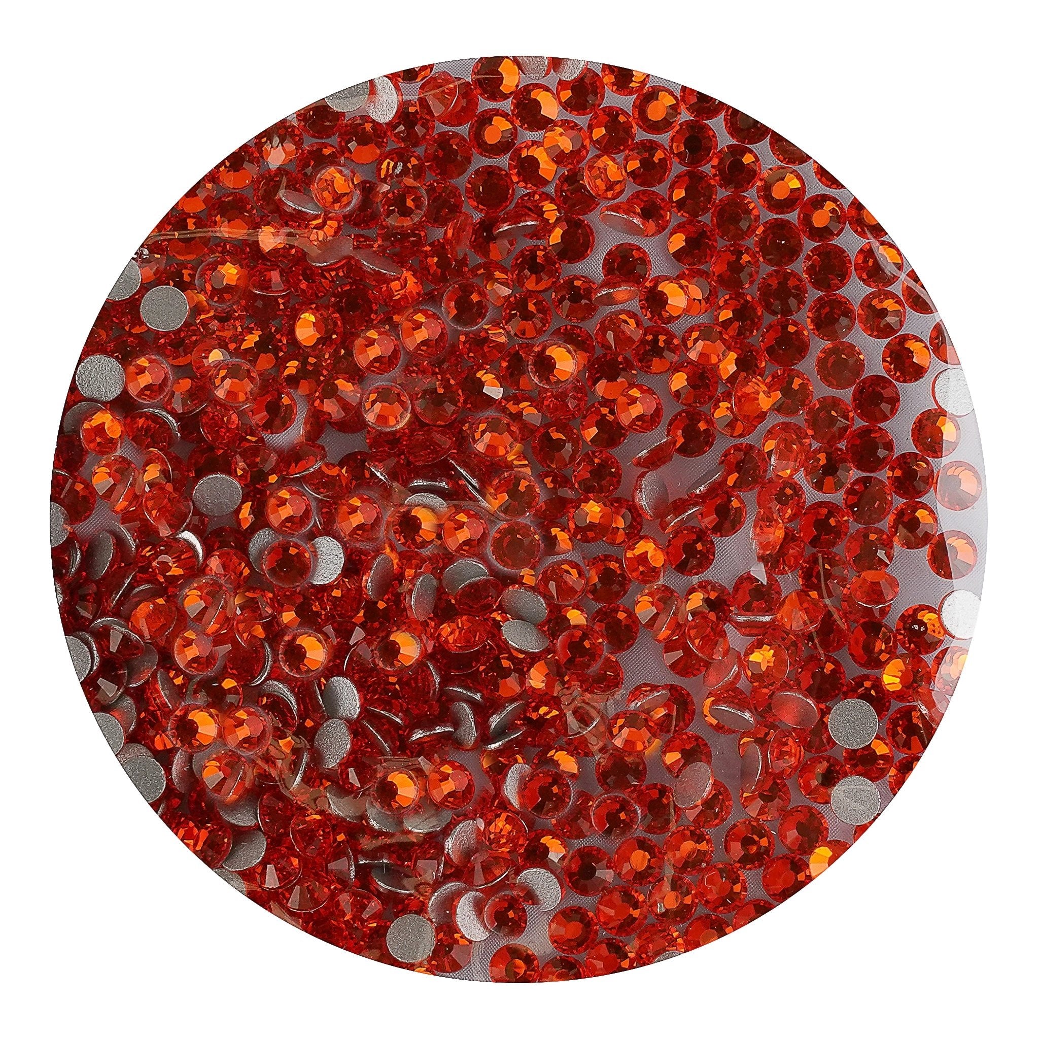 Rhinestone Traditional Non Hotfix - Orange - DIY Craft Warehouse