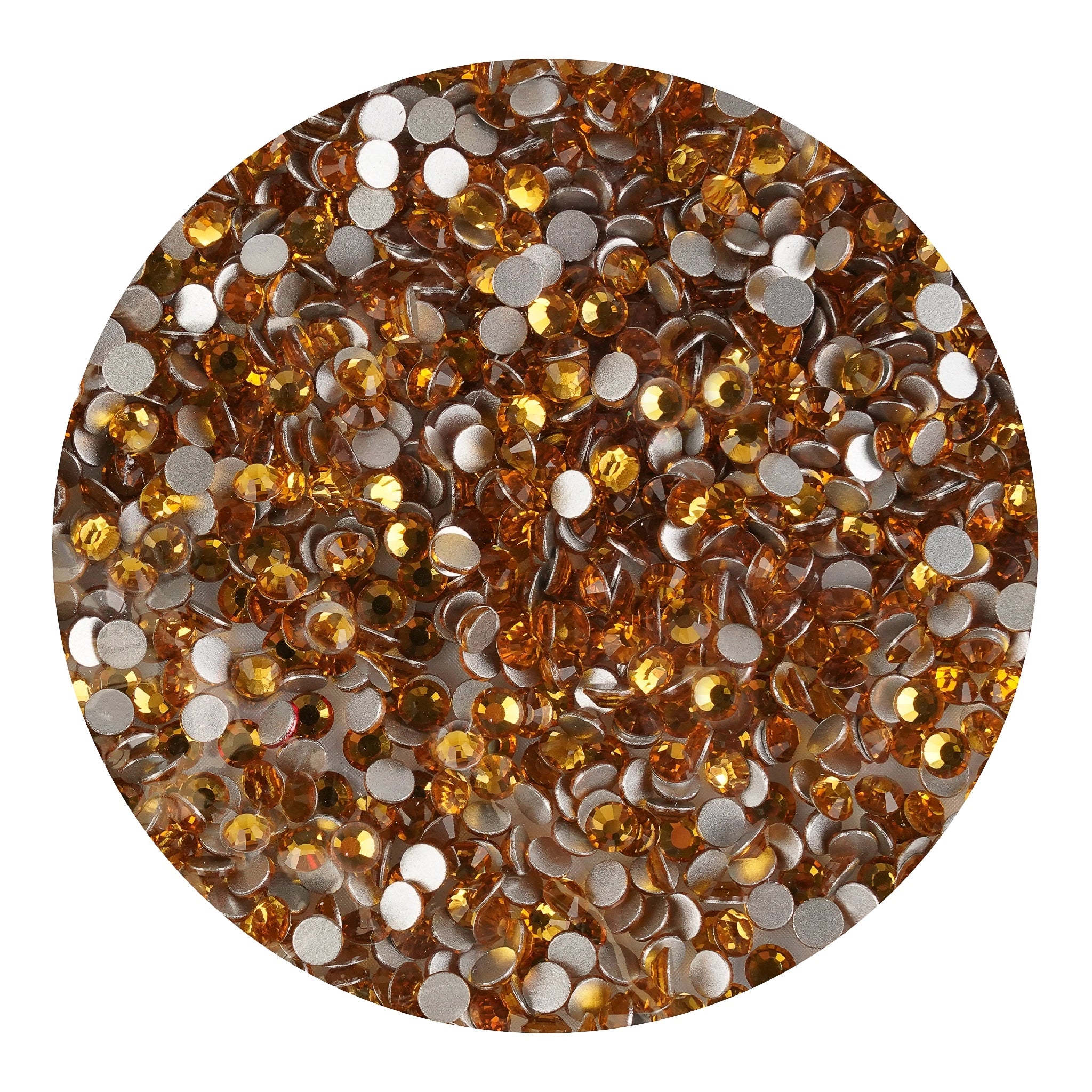 Rhinestone Traditional Non Hotfix - Topaz - DIY Craft Warehouse