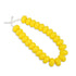 Silicone Bead Abacus Disc - Yellow - DIY Craft Warehouse