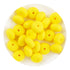 Silicone Bead Abacus Disc - Yellow - DIY Craft Warehouse