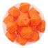 Silicone Bead Hexagon - Orange - DIY Craft Warehouse