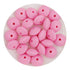 Silicone Bead Lentil Disc - Pink - DIY Craft Warehouse