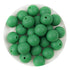 Silicone Bead Round - Christmas Green - DIY Craft Warehouse