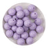 Silicone Bead Round - Liquid Lavender Fog - DIY Craft Warehouse