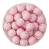 Silicone Bead Round - Quartz Pink - DIY Craft Warehouse