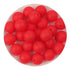 Silicone Bead Round - Strawberry Red - DIY Craft Warehouse