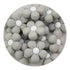 Silicone Focal Bead Daisy - Light Gray - DIY Craft Warehouse