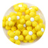 Silicone Focal Bead Daisy - Yellow - DIY Craft Warehouse