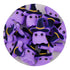 Silicone Focal Bead Ghost - Purple - DIY Craft Warehouse