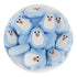 Silicone Focal Bead Penguin - Pastel Blue - DIY Craft Warehouse