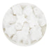 Silicone Focal Bead Star - White - DIY Craft Warehouse