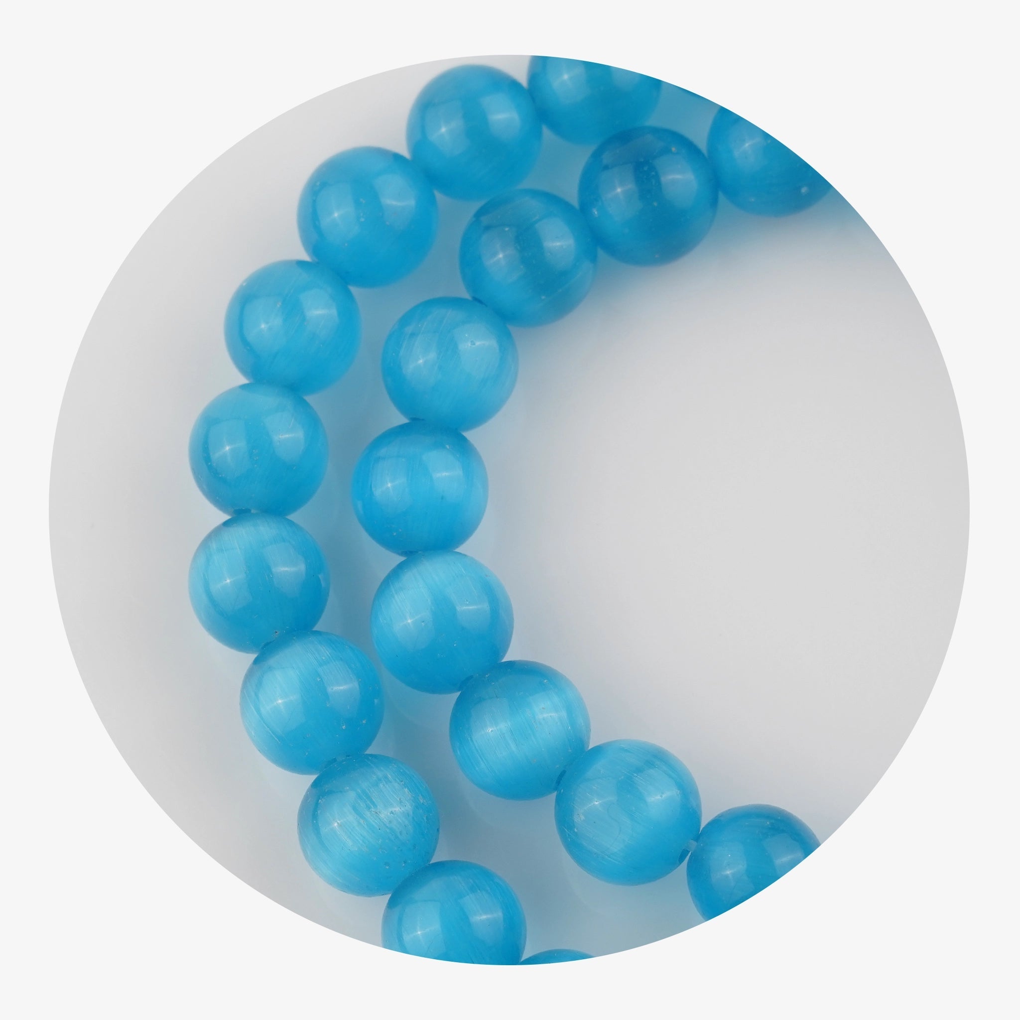 Stone String Beads - Blue - Bulk Craft Supplies - Wholesale Prices