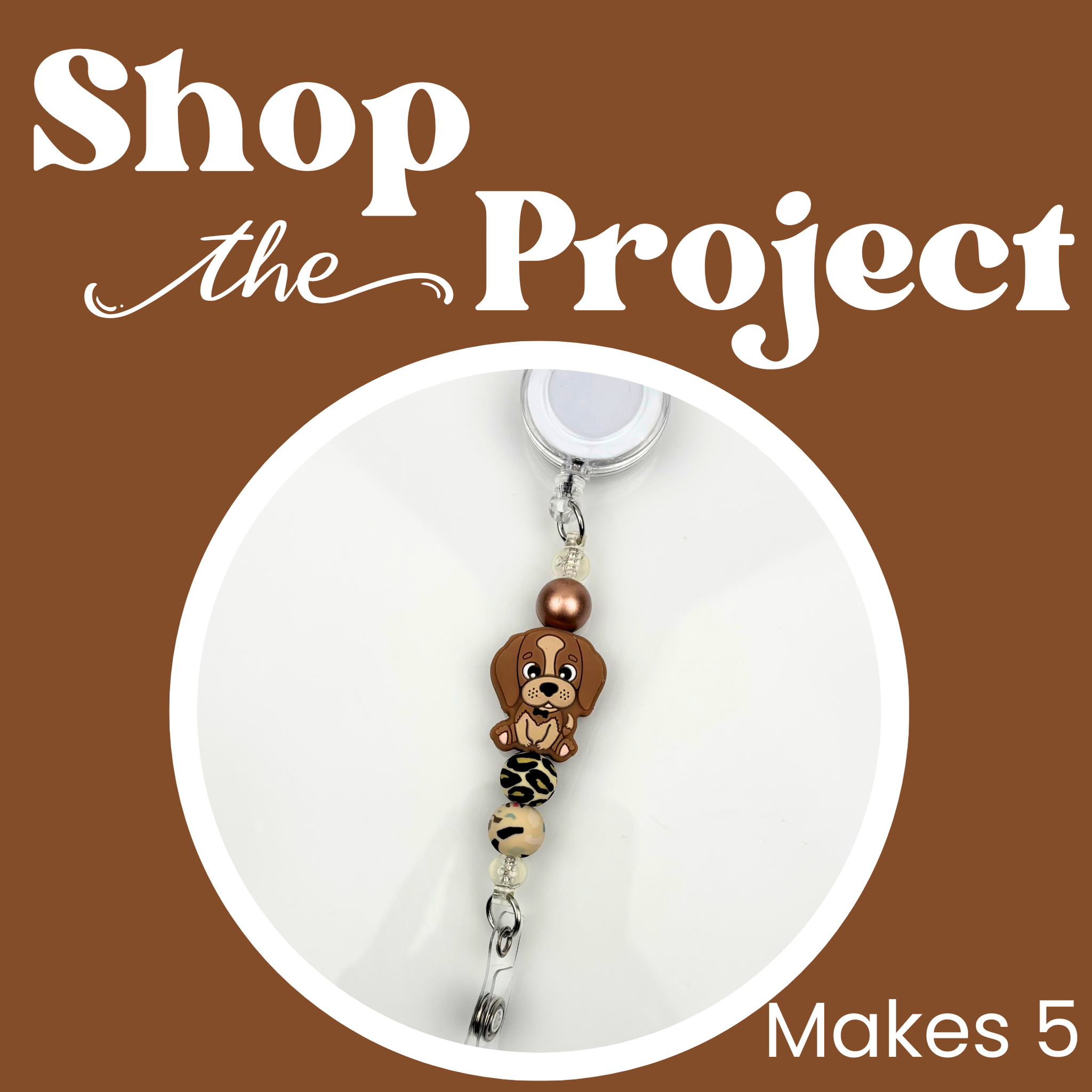 Project - Puppy Dog Badge Reel