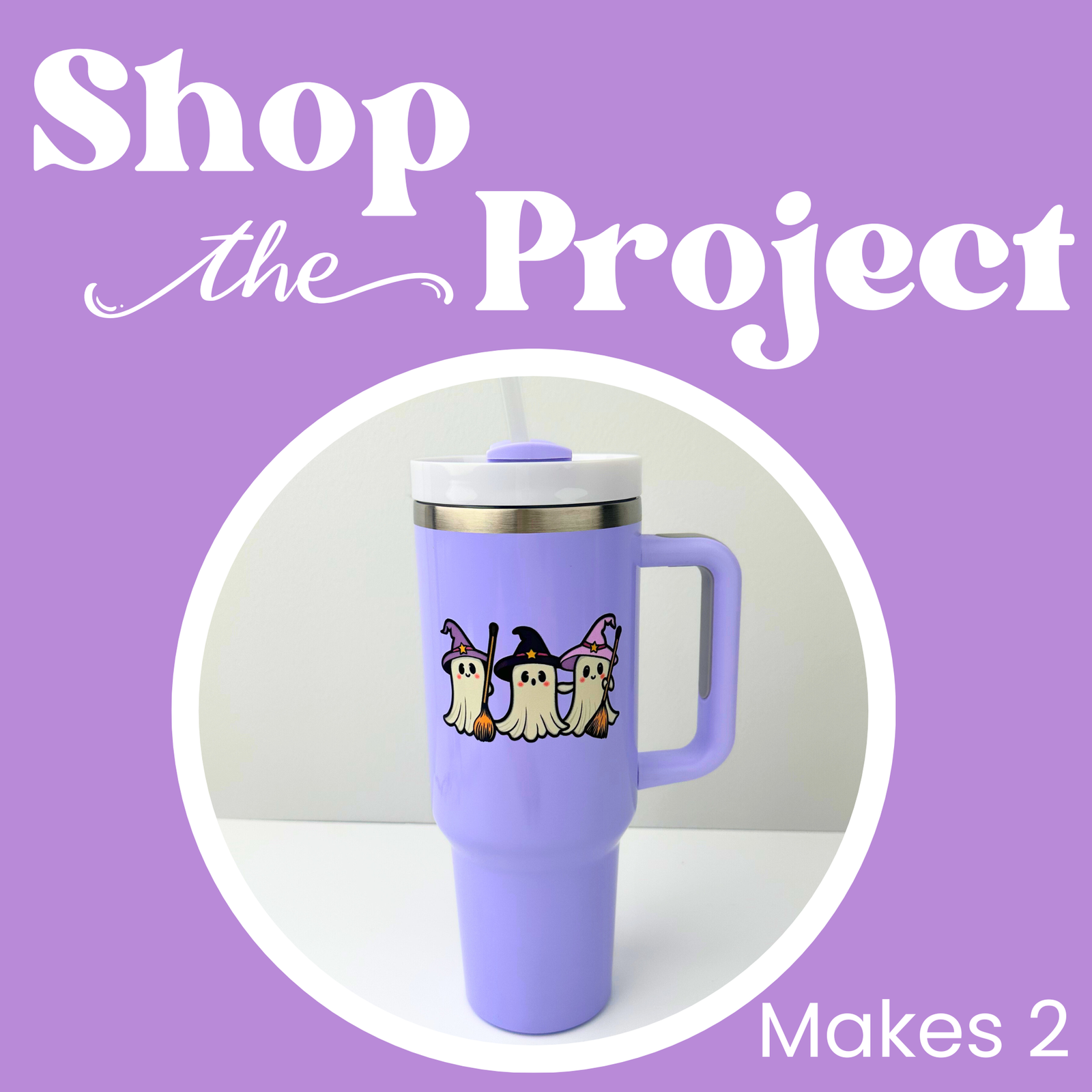 Project - Three Little Ghosts Tumbler | Master Maker Crafts - Wholesale Craft Supplies - Fast Shipping from Ohio